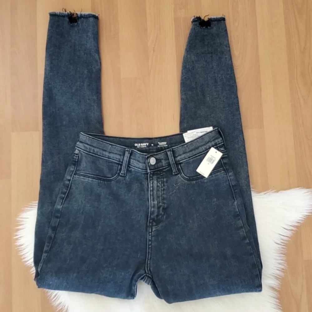 NWT Old Navy girls dark gray ballerina jeggings sz 18